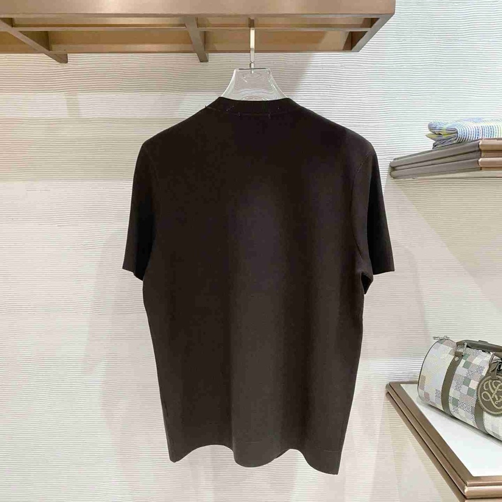 Ralph Lauren Chocolate Brown Short Sleeve Tee - Picture 9 of 9